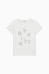 LOGO SLIM T-SHIRT, WHITE
