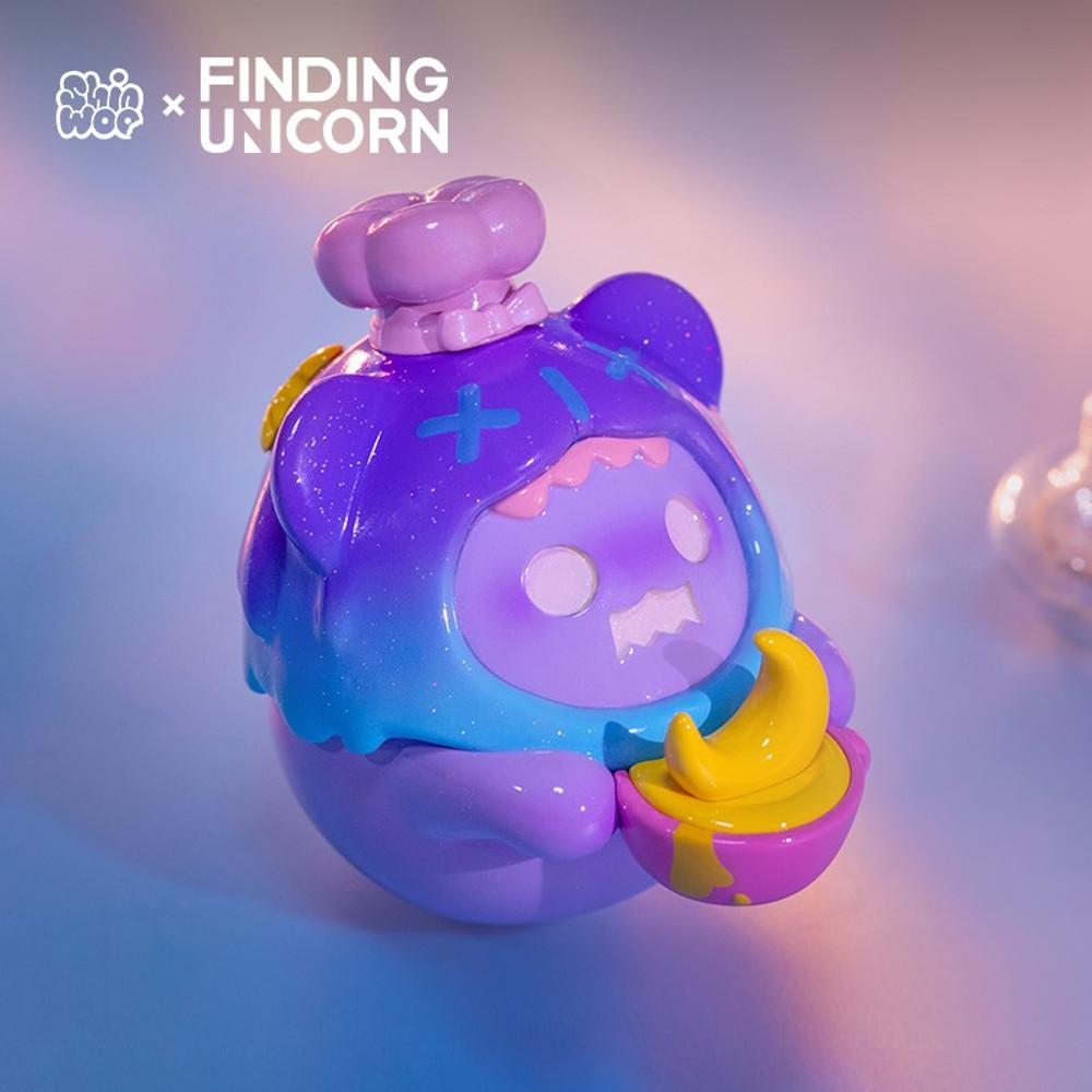 신우 피규어 shinwoo 베이비 고스트 베어 호텔 시리즈 랜덤 블라인드 박스 단품