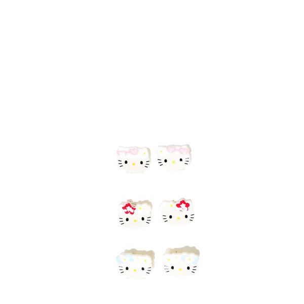 Kitty Hair Pin (S) - White