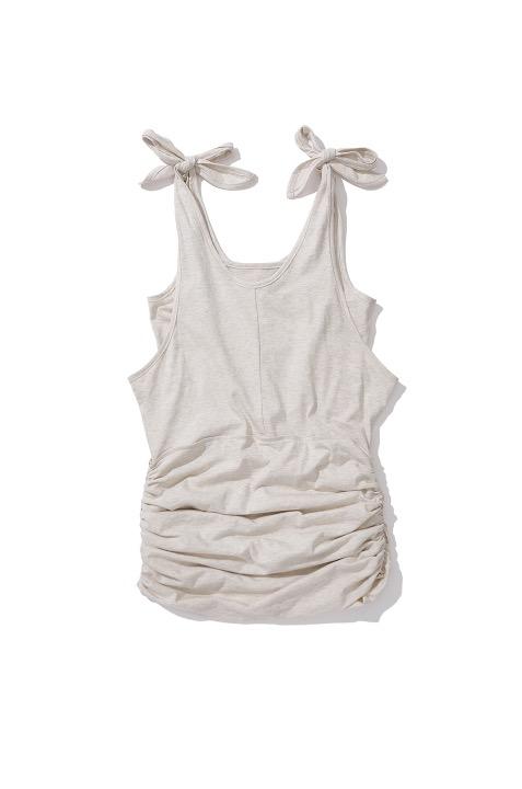 [4월4일 예약발송] Layered Scoop Tank, Grain