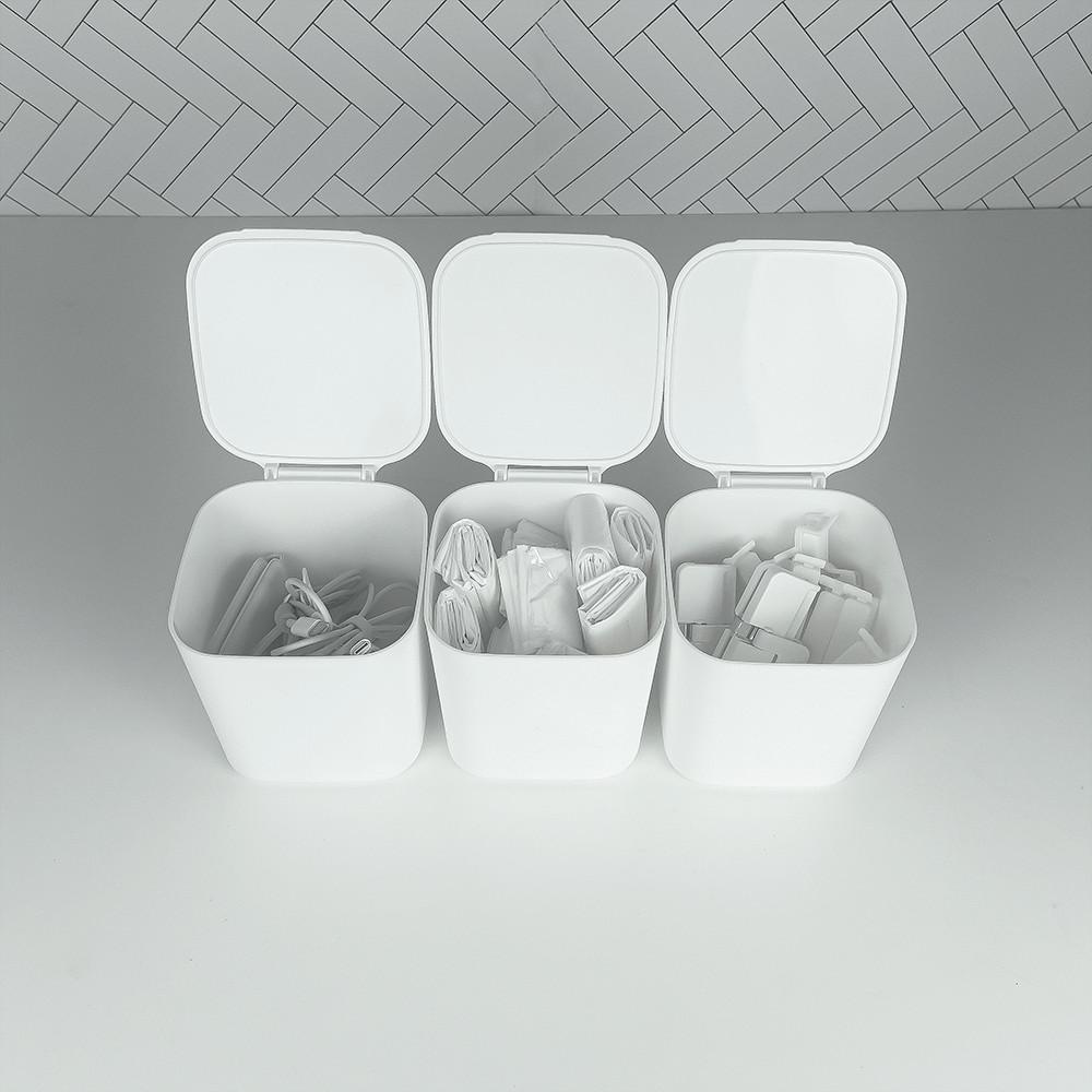 정리하우스 미니 휴지통 서랍정리 주방 수납함