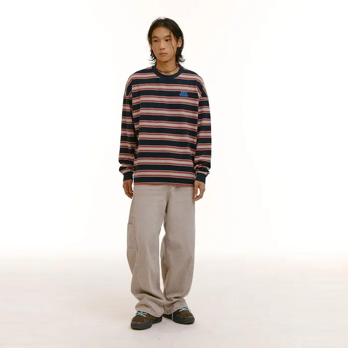 (UNISEX) 와이드 벌룬핏 워크 데님  베이지 (MS5821B46A)