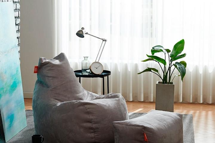 초대형 티파니 SF501 스웨이드 소파 8colors [풋스툴세트]