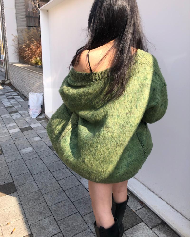 Brush overfit loose cardigan (3color) 빈티지 오버핏 가디건