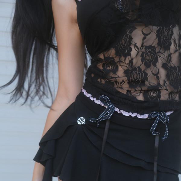 [ 5th ] Mystique skirt (bl)