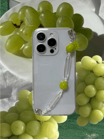 fresh fruit shop_grape / strap phone case