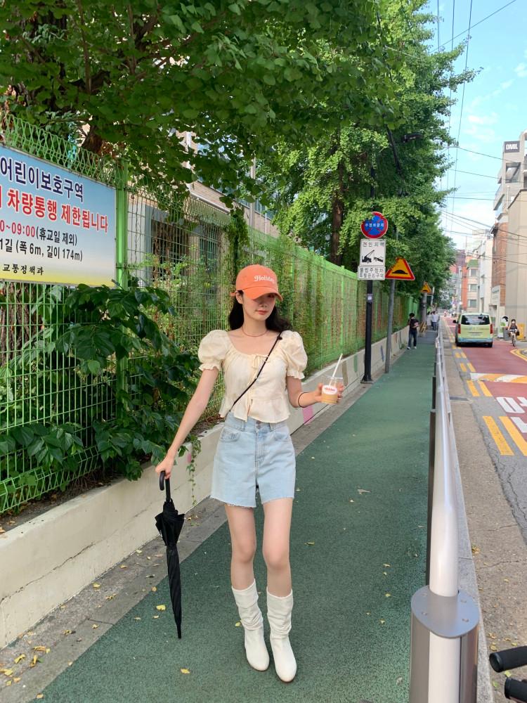 라스트 썸머 블라우스