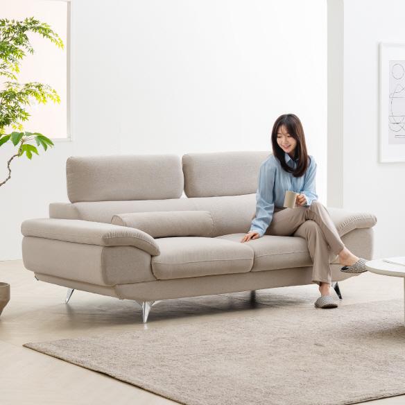 웰퍼니쳐 몬스터 사하라 3인용 아쿠아텍스 클린 패브릭 소파