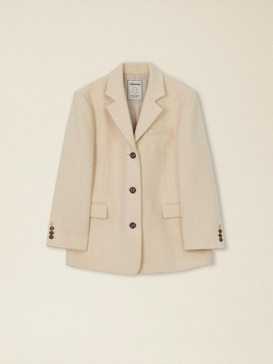 [1월 14일 예약배송]Aude Classic Jacket Butter
