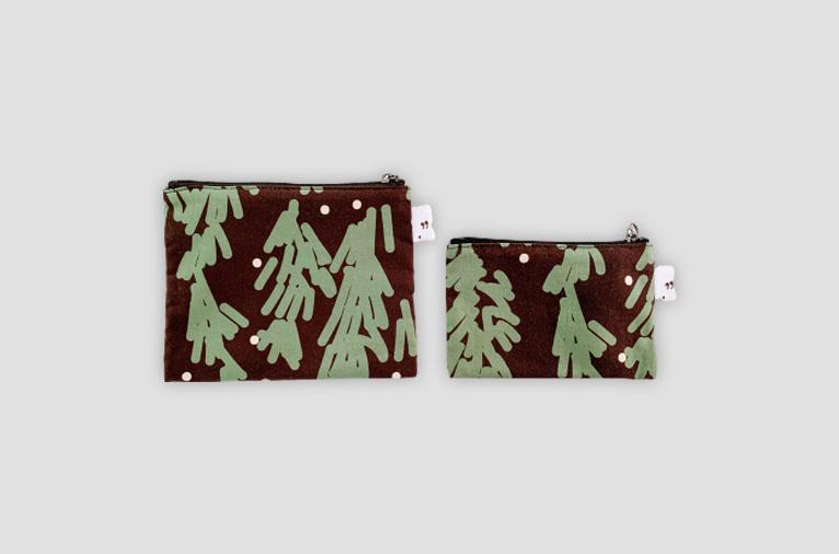 7차입고* [라이크민] 숲 파우치/카드파우치