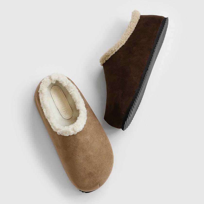 하퍼스 털안감 슬리퍼 (4cm)