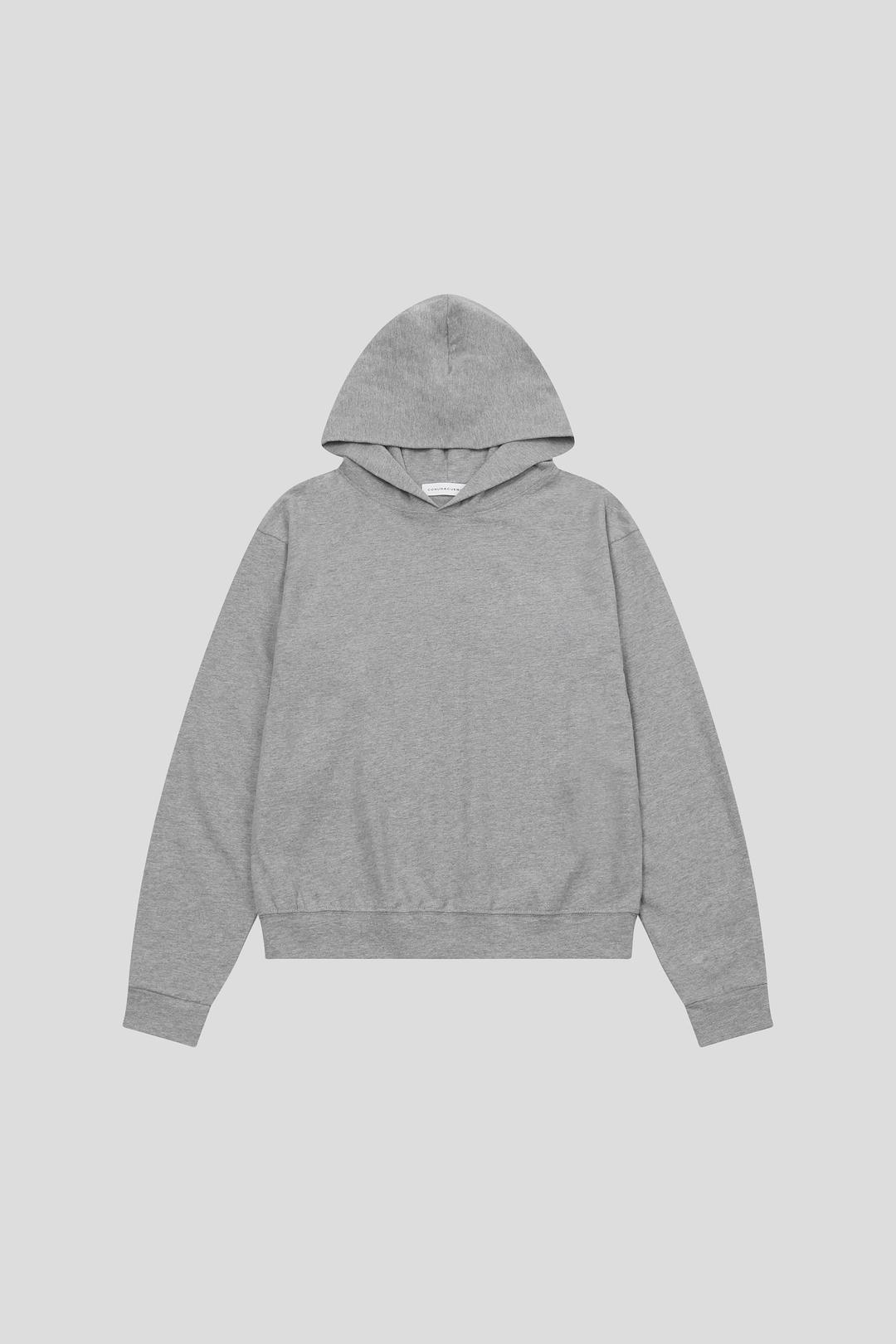 HOODIE_MELANGE GRAY