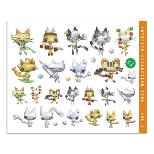 [hato] 하토 네코 컬렉션 씰 vol.1