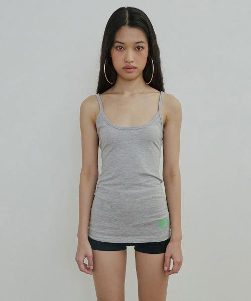 Sweet Kitty Tank Top Melange Gray