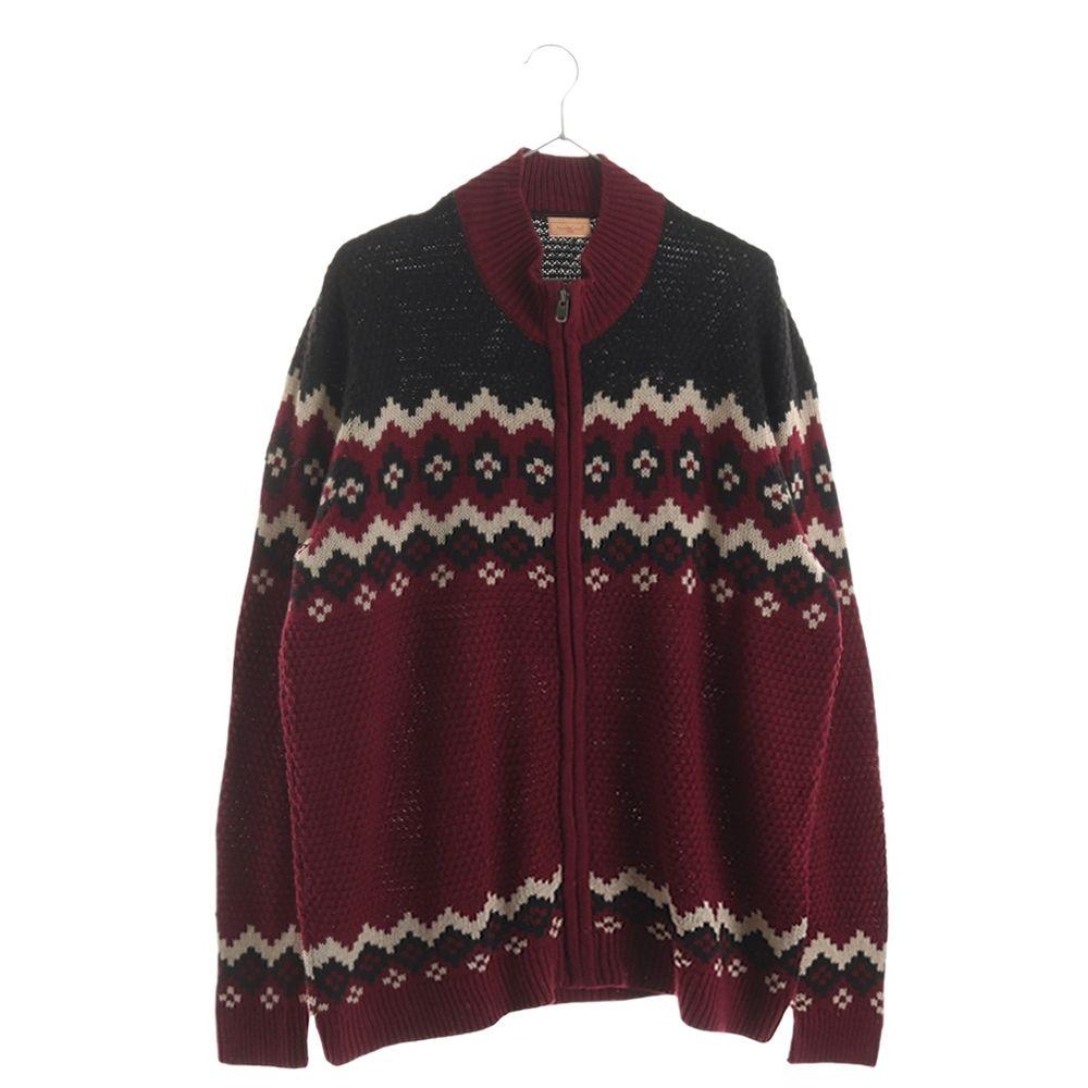 b5724 NORTH CREST 니트집업 UNISEX(L)