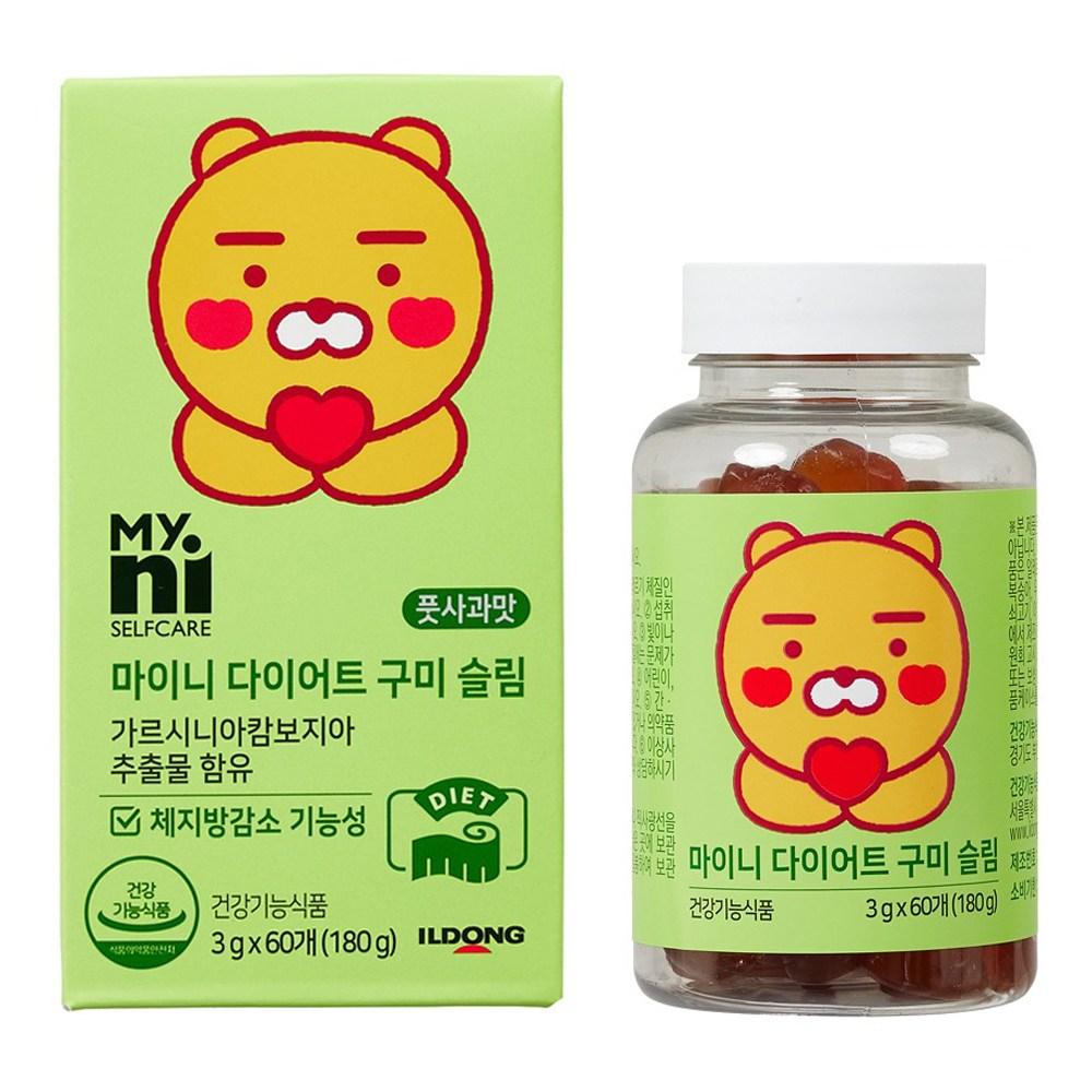 마이니 다이어트 구미 슬림, 60정, 1개 - 기타다이어트식품 | 쿠팡