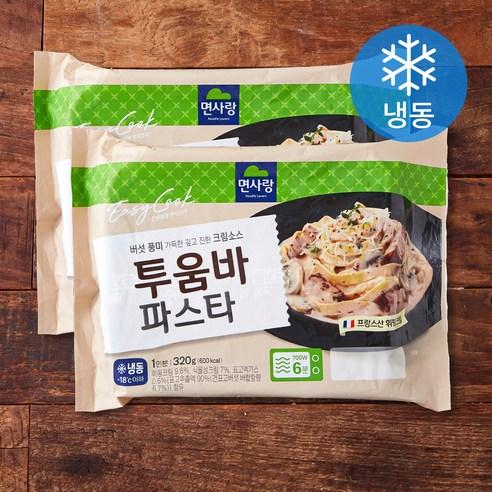 면사랑 투움바 파스타 1인분 (냉동), 320g, 2개 - 스파게티 | 쿠팡