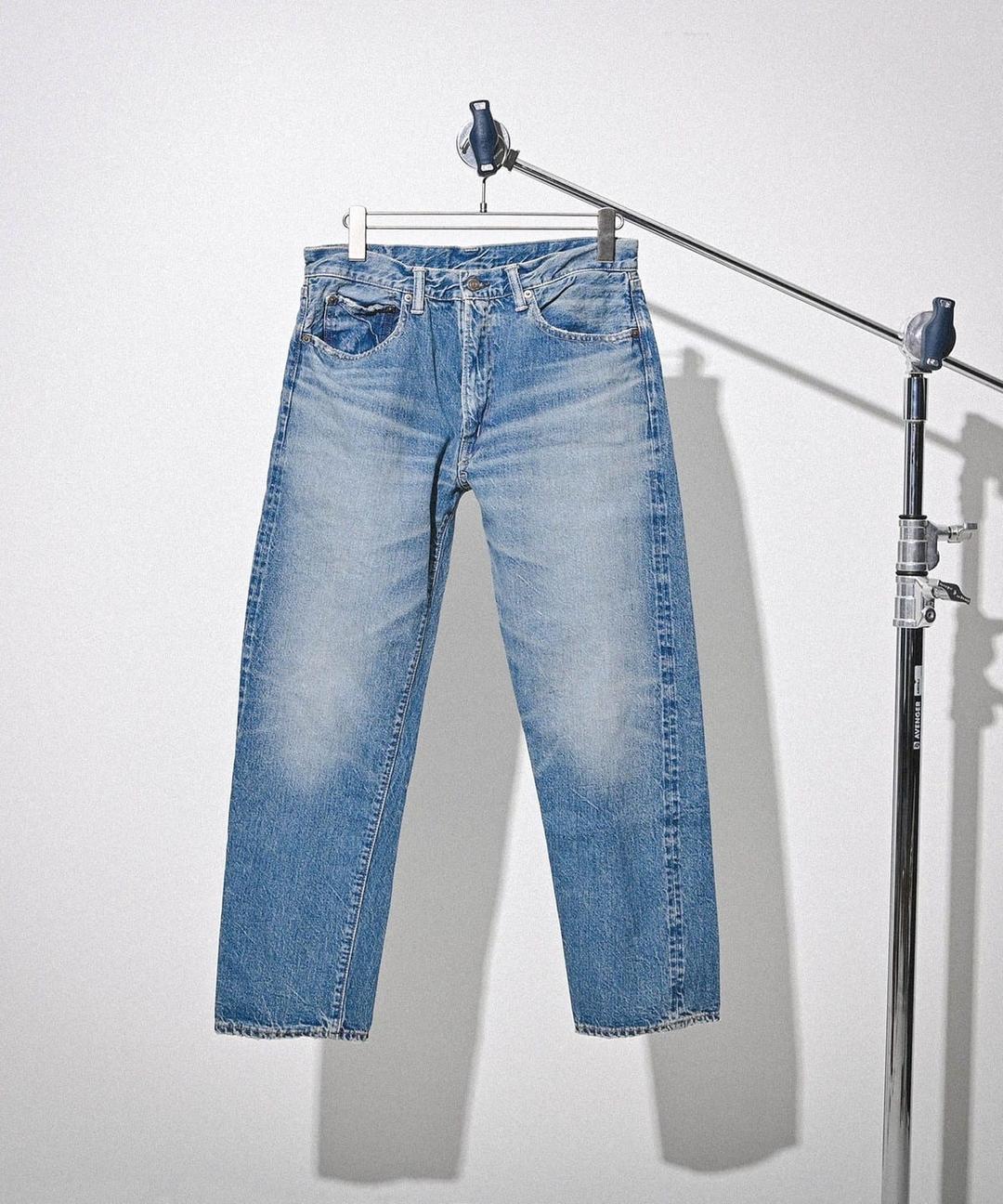 웨어하우스 x 빔즈 플러스 데님팬츠 청바지 2색상 Lot 1105