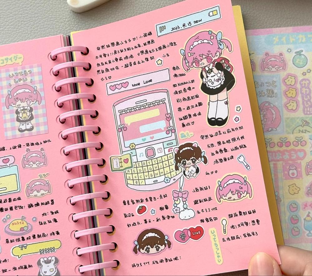 Line Studio 고양이메이드 스티커