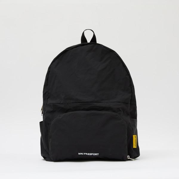 폴더블 백팩 - 블랙