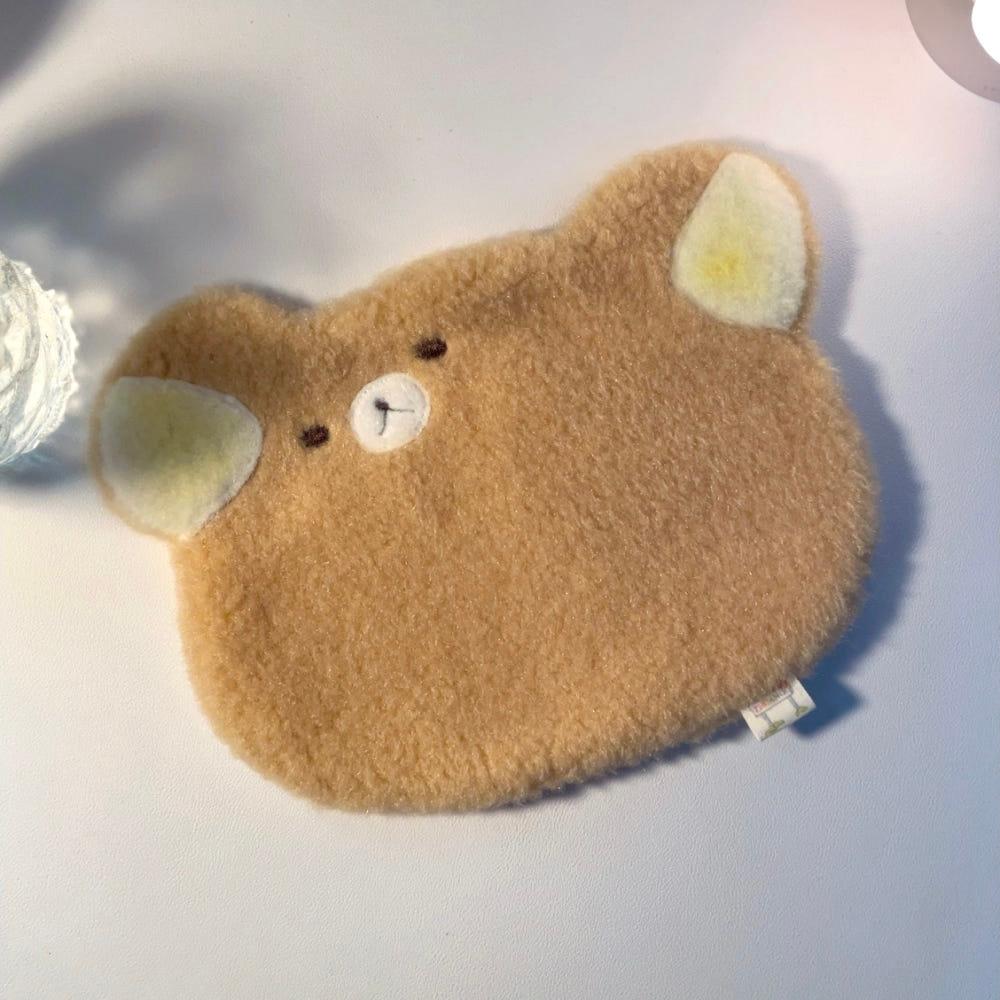 페어리룸 [WnangWangJwang] kuma table mat 쿠마 테이블매트 소형 코스터 책상매트 다꾸 다이어리