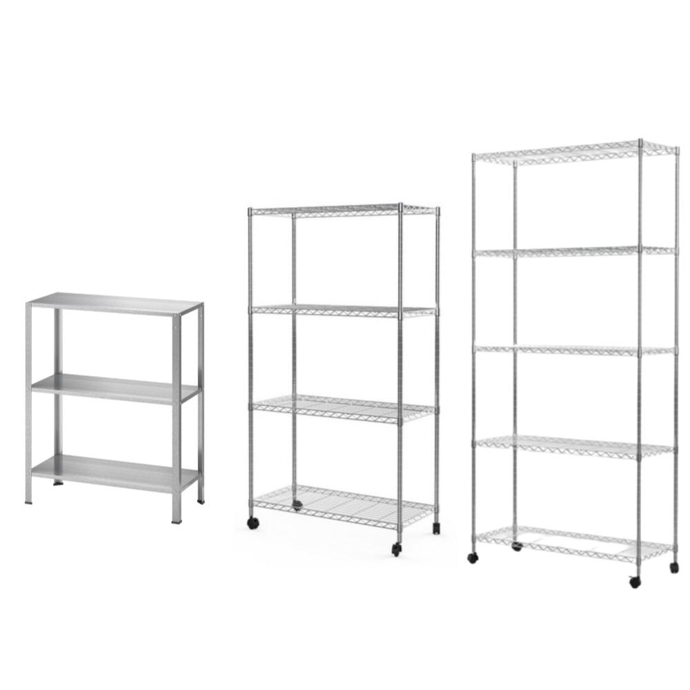 철제선반 이케아 수납 선반장 모듈 팬트리 시스템 벽 휠리스 다용도실 베란다