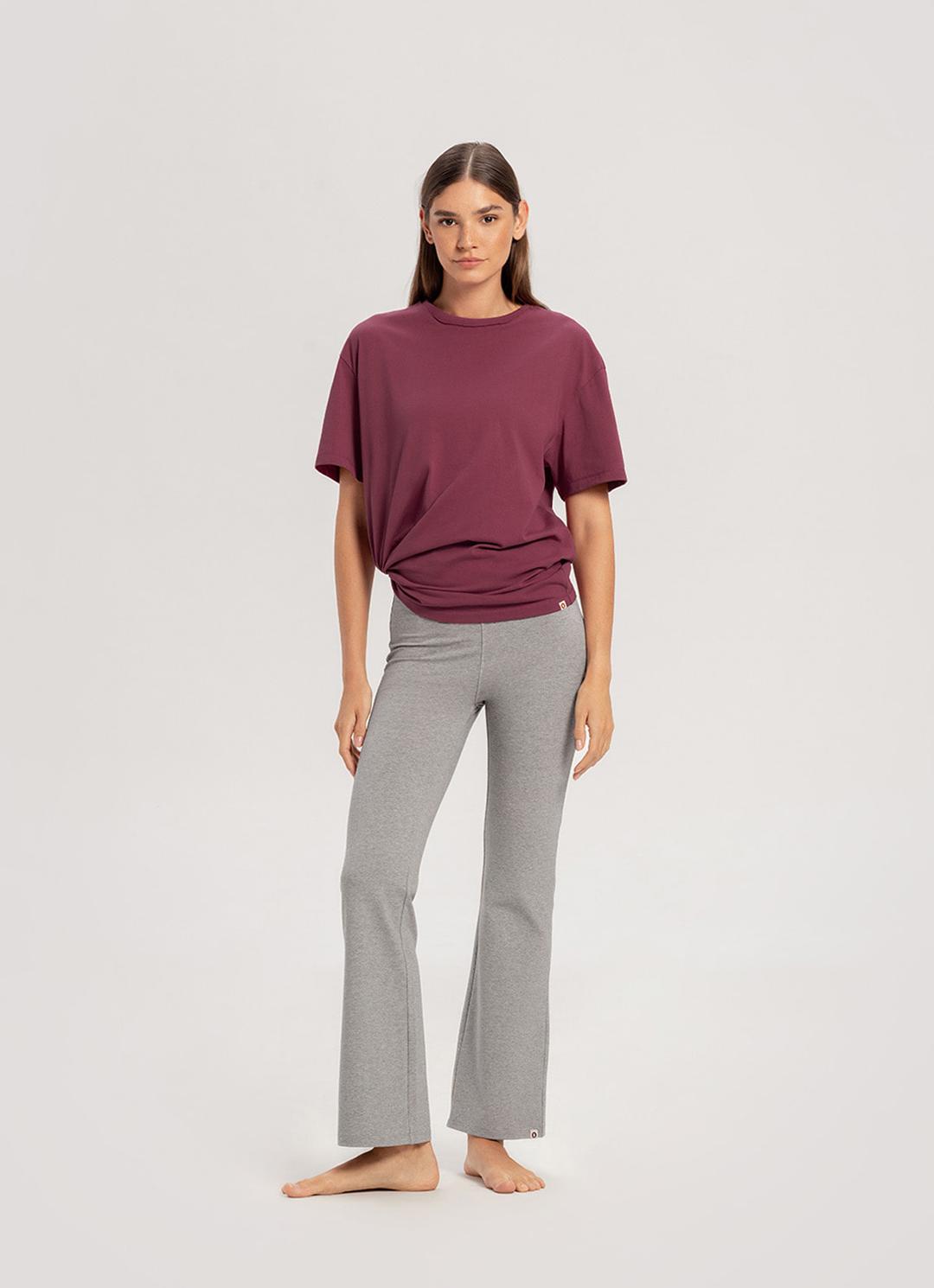 Melebar pants_Dark Melange Grey