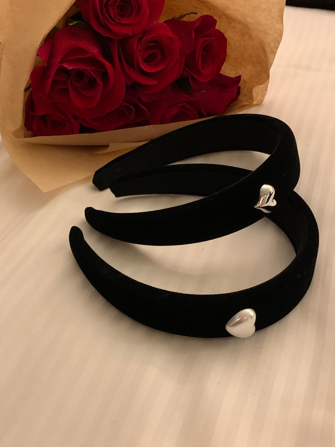 벨벳 헤어밴드 *2 color