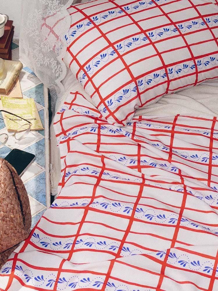 버밀리온그리드 여름한장이불 홑이불