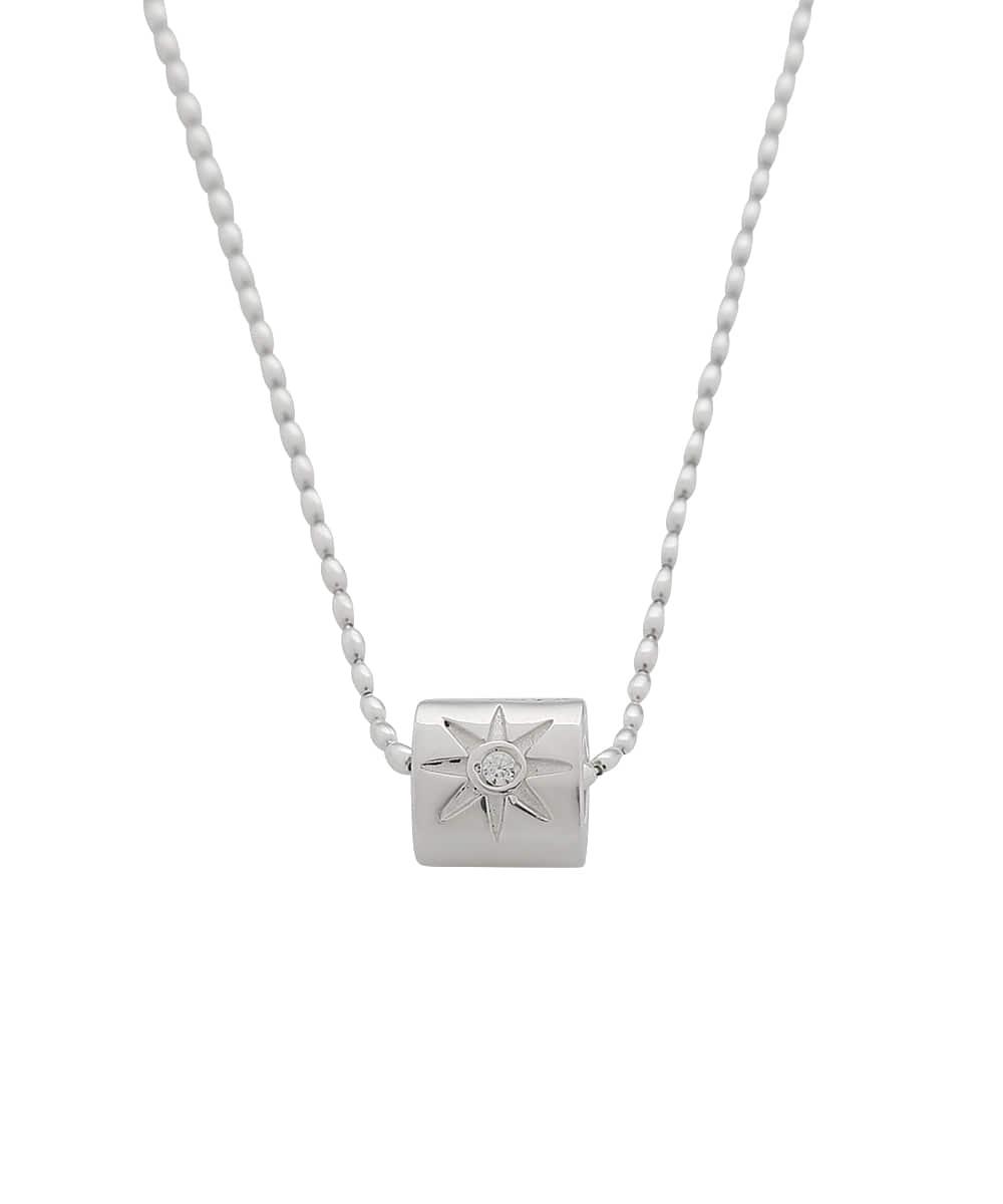 POLAR TWIN NECKLACE  01ㅣSILVER