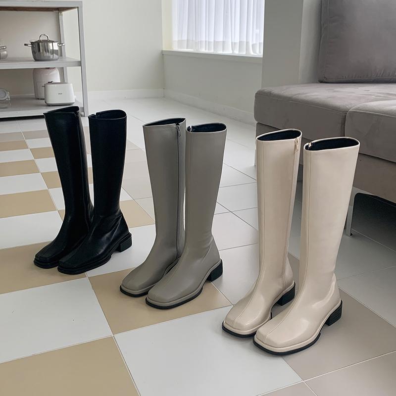 [RB4333] 쵸크디 유니크 롱부츠