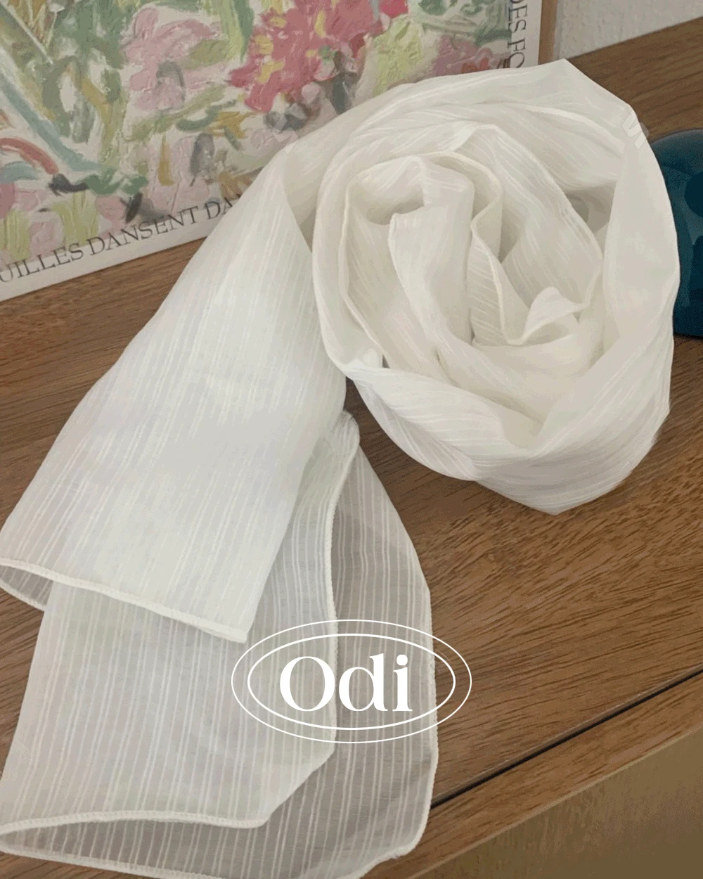 콘소 실키 머플러 스카프