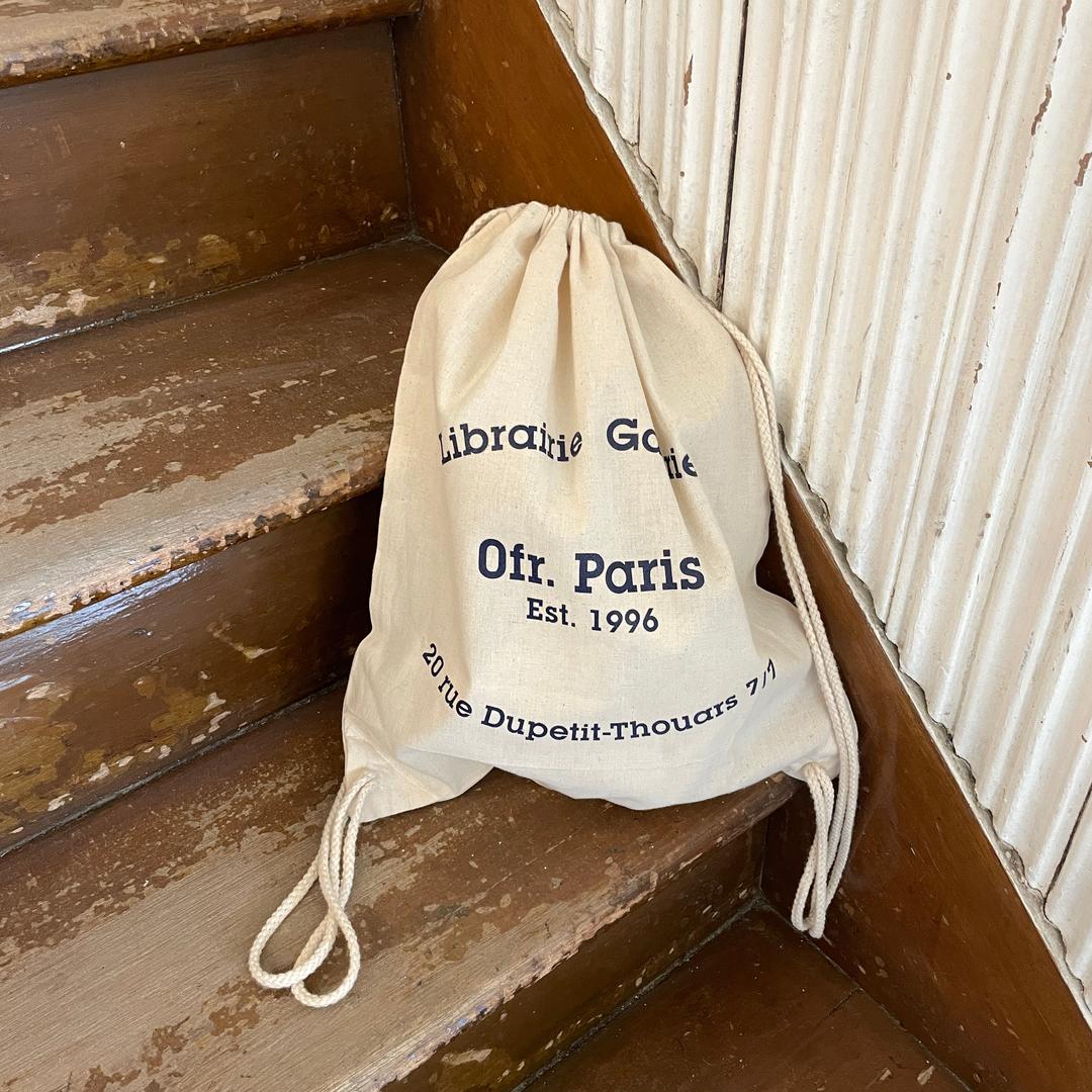 0fr. String Bag - Ivory - Navy