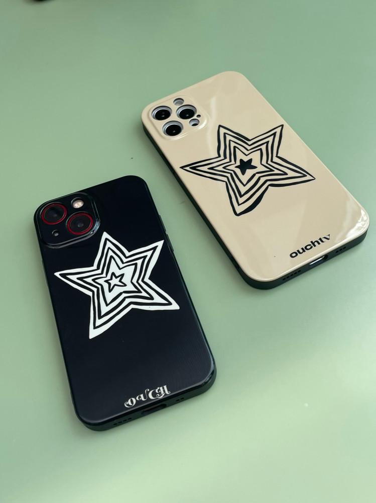 수심 Hand Star Case 아이폰 케이스 스타 별 힙한 y2k 감성 유니크 프로