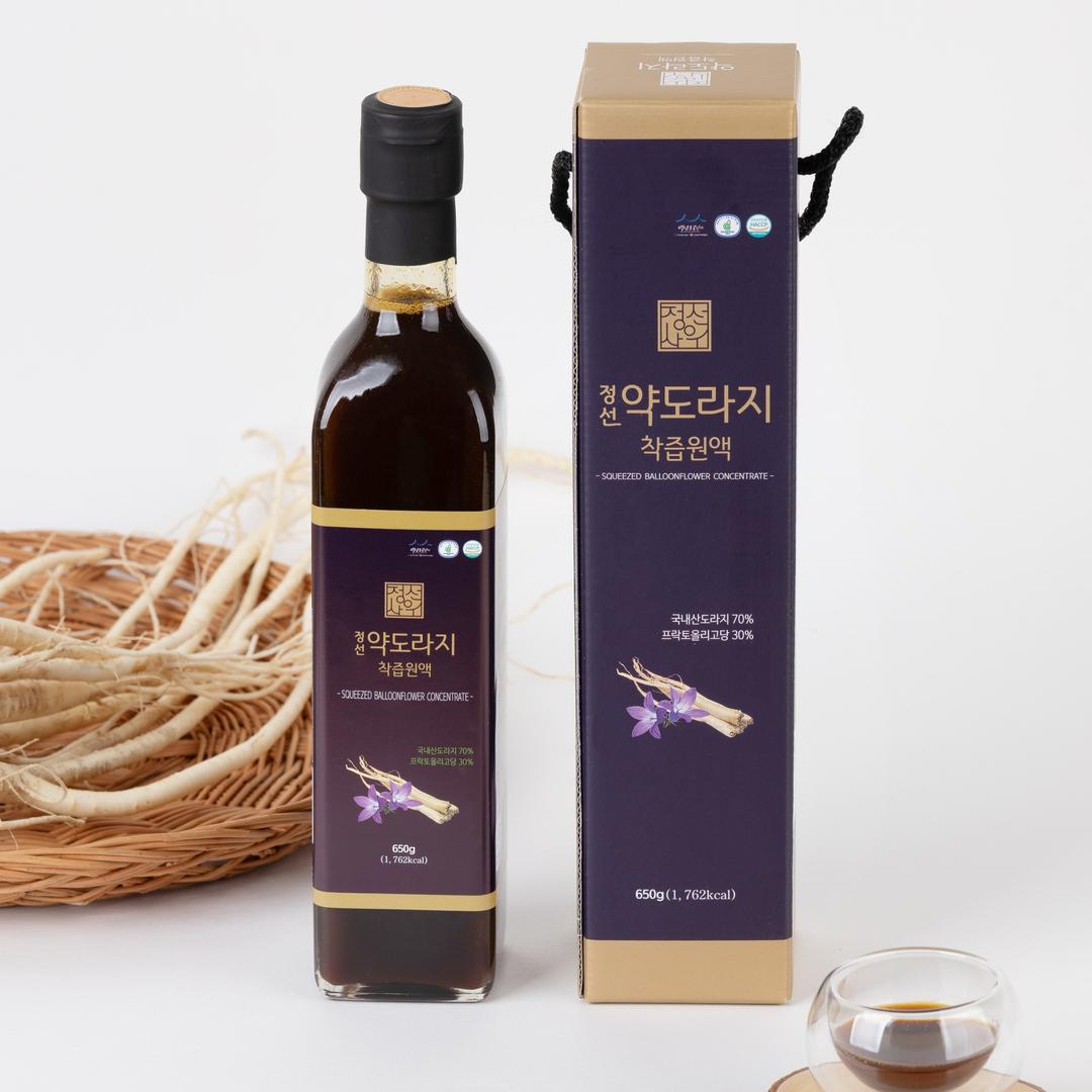 정선사위 약도라지 착즙 원액 650g