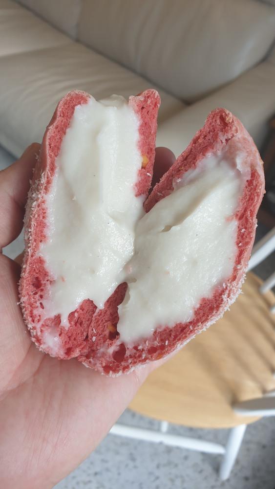 비건 코코넛크림빵/비건크림빵/비건쌀빵/아토피우리아이간식/부모님간식/임산부간식/다이어터간식/무첨가제 비건빵/소화가잘되는빵/코코넛오일빵