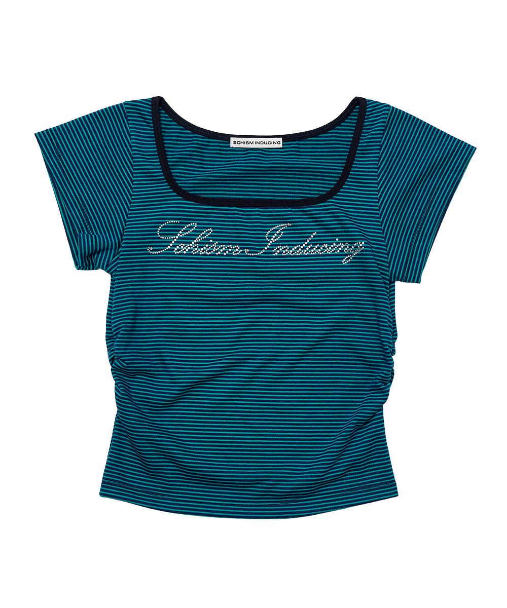 [05.02 예약배송] HF SHIRRING T SHIRT GREEN