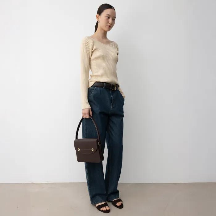 Delia Knit Top - Ivory (TA5751A030)