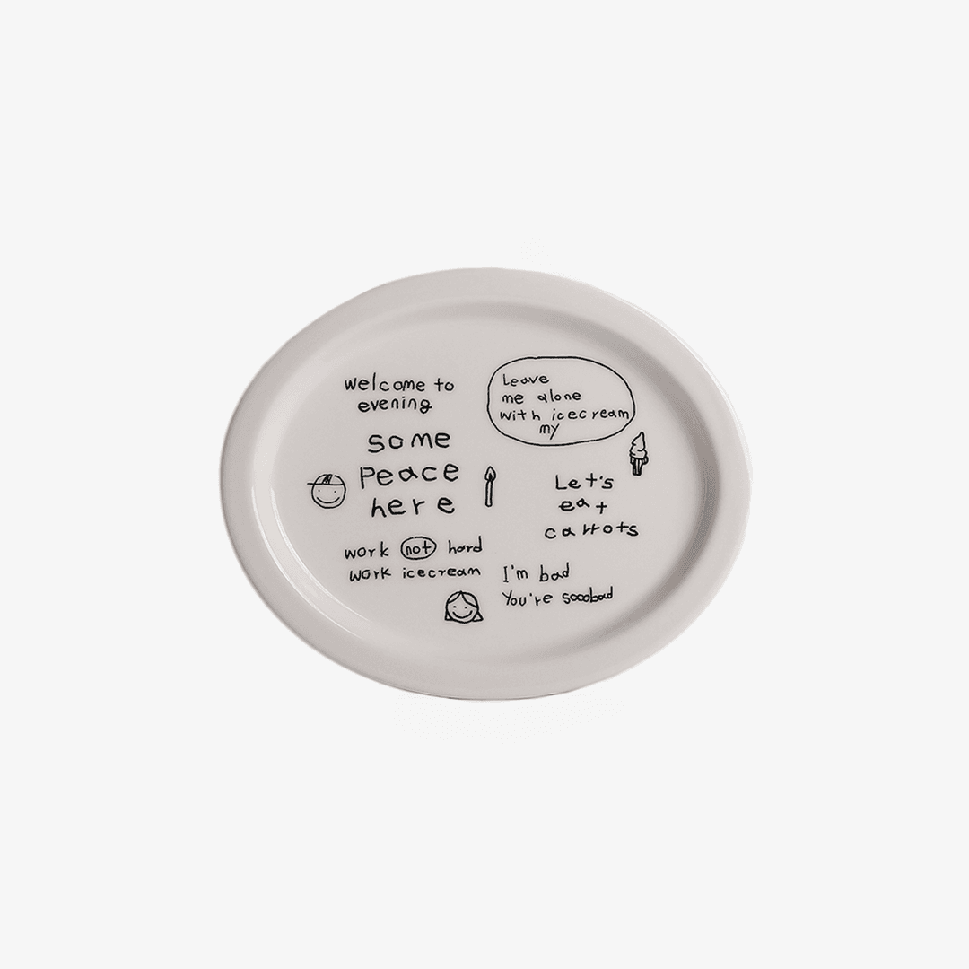 [Holiday Wish, 15%] 오발 플레이트 - 위