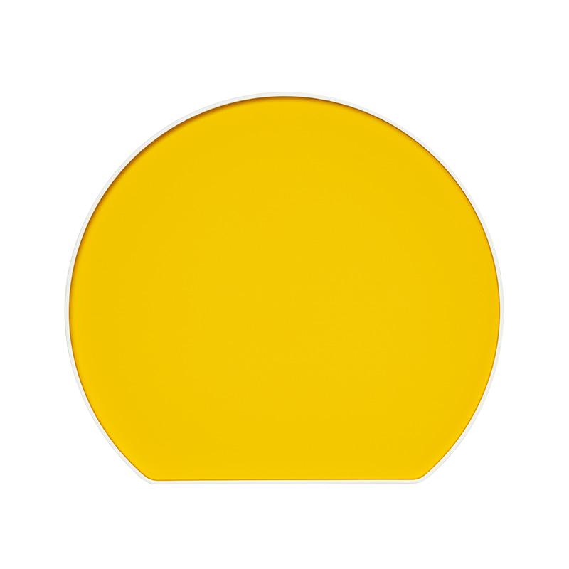 a tray_시트론 옐로우 citron yellow (화이트림)