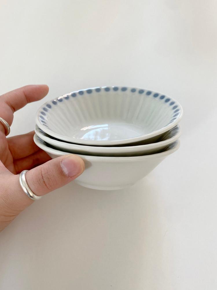 오아페 블루 도트 미니 보울 blue dot mini bowl