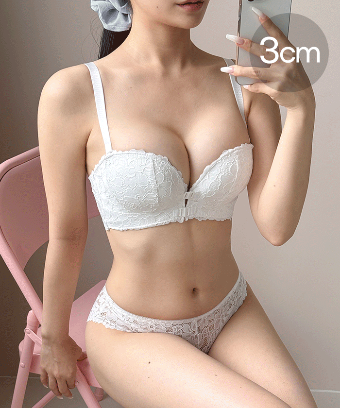 어필 앞후크브라+팬티SET