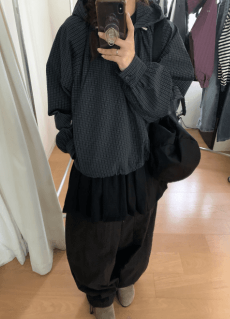 little anorak hood (2color)