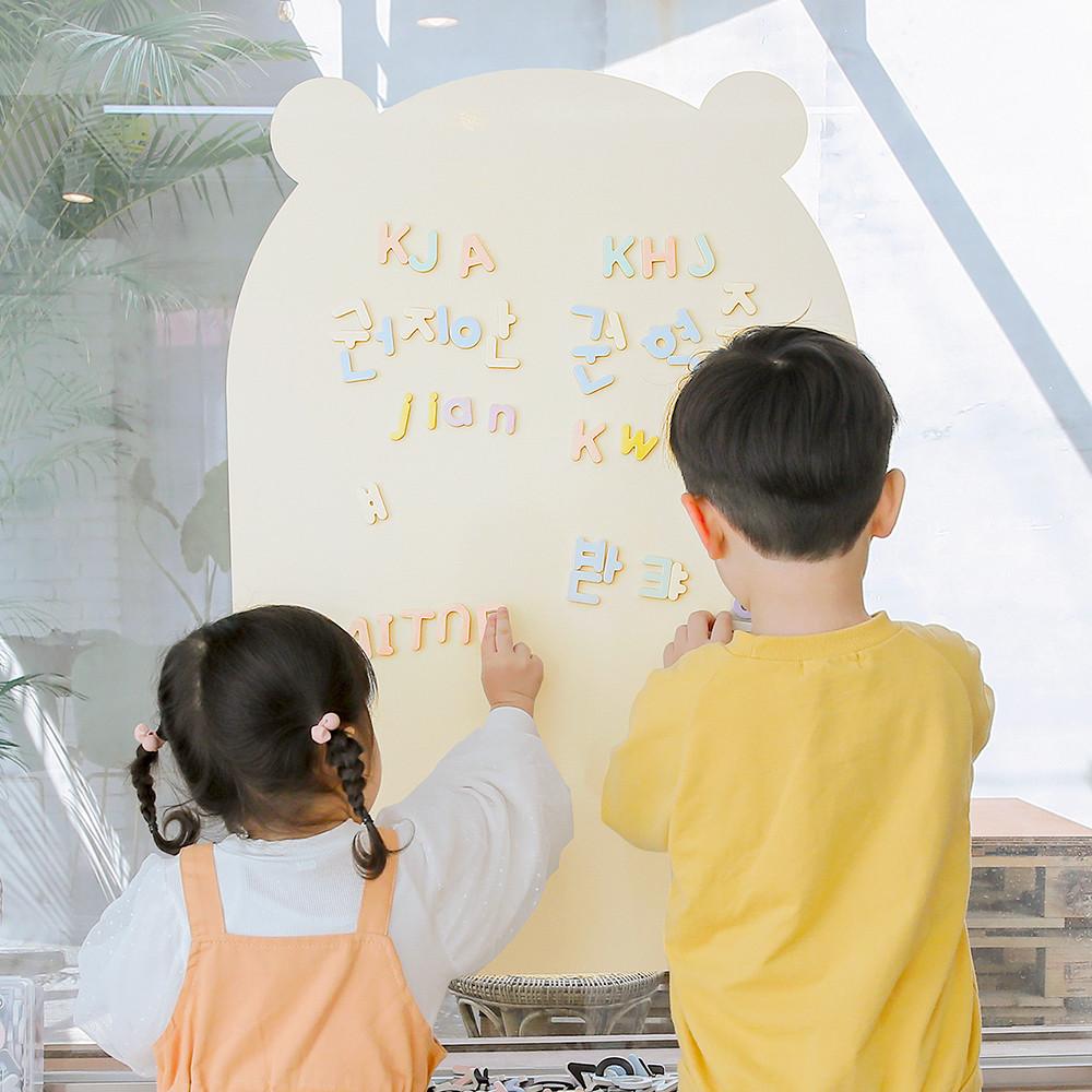 상상아띠 붙이는 유아 아기 자석보드 칠판 화이트보드