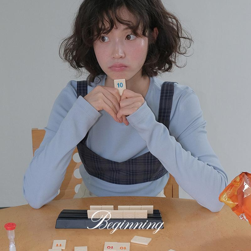 프롬비기닝 [2천장돌파][MADE]프리미엄 골지 라운드 티셔츠 (7color) (롱슬리브티셔츠 여리핏긴팔 가을티 긴소매티셔츠 기본티긴팔 라운드티 롱슬리브 골지긴팔 기본긴팔 긴팔티)