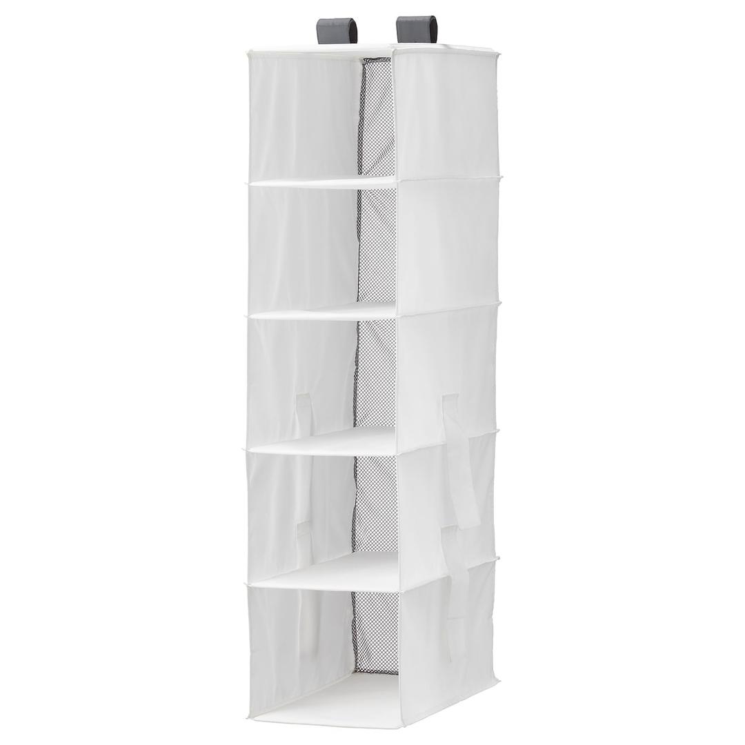 RASSLA 라슬라 5칸수납함 - 화이트 25x40x98 cm