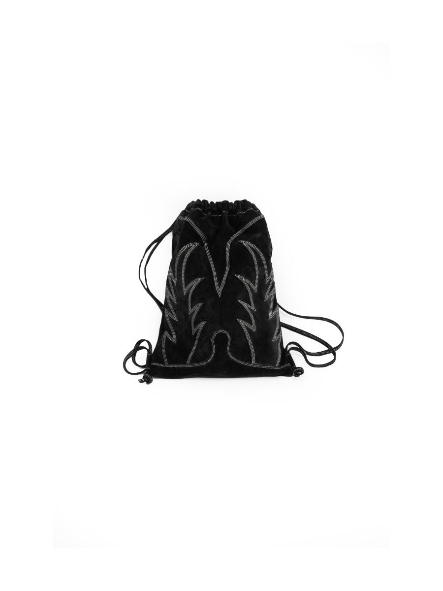 YMW django suede gym sack