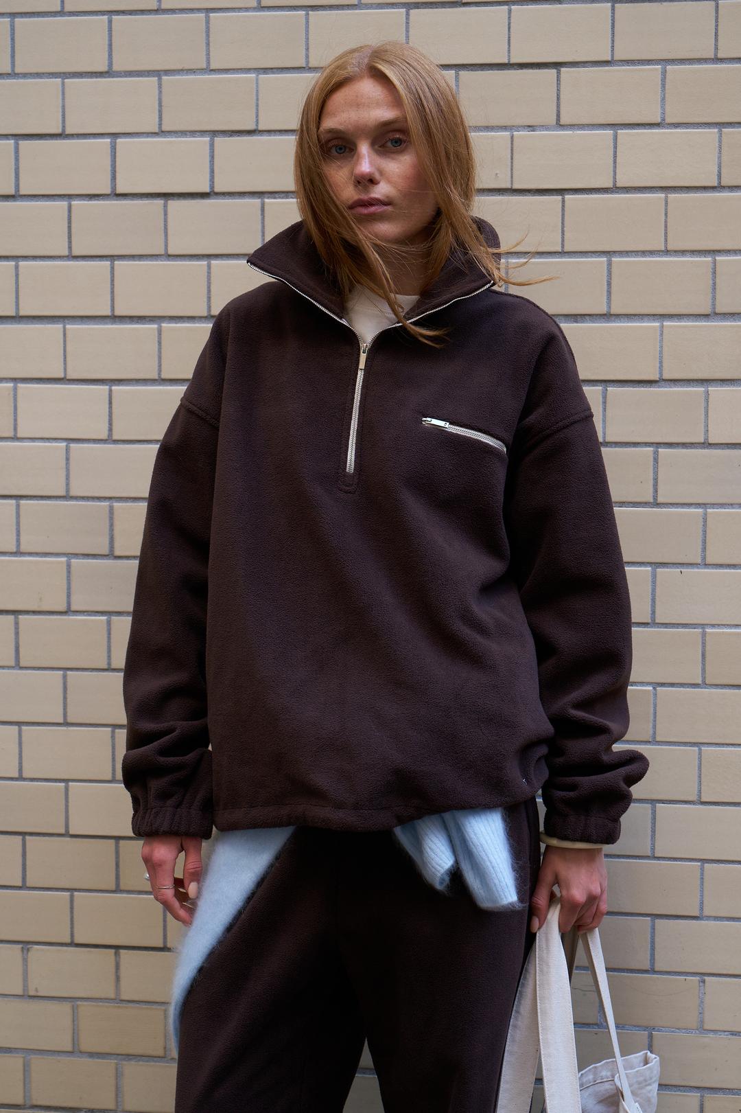 Free Fleece Pullover (Brown)