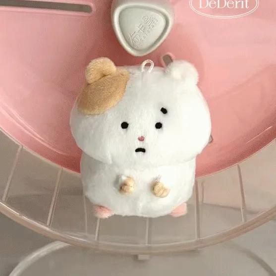 (❤주문폭주❤)귀여운 속상한 햄찌 햄스터 쥐 인형 키링 가방 꾸미기 열쇠고리 친구 우정 커플 생일 선물