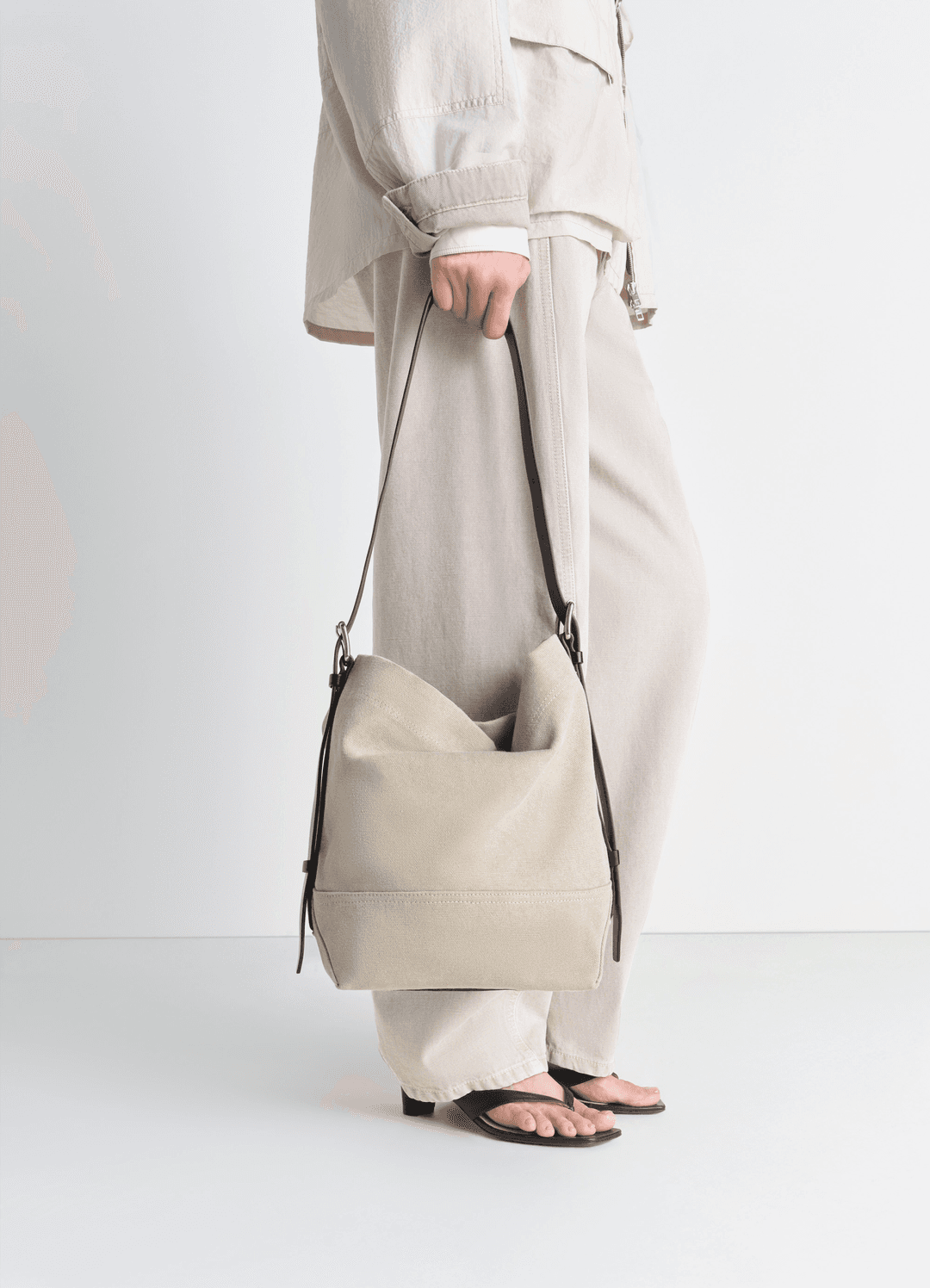 스몰 벨티드 토트백 - OS